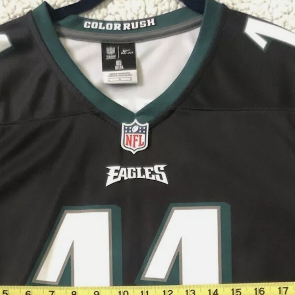 NFL Jersey #11 Carson Wentz   (Eagle's) Color Rush
